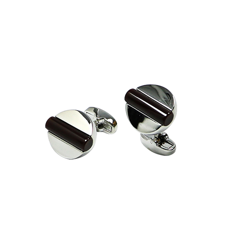 Brown Onyx Unusual Shirts Cuff Links